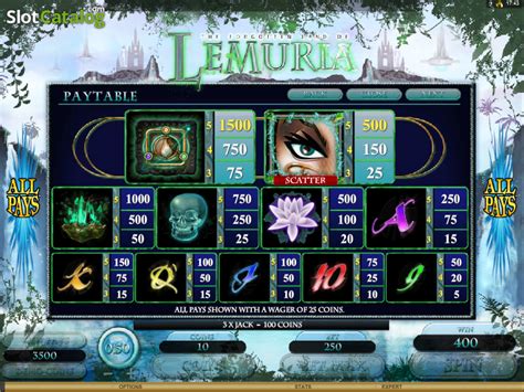 the land of lemuria casinos|The Forgotten Land of Lemuria Slot Review (2024) .